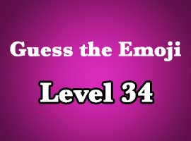 Guess The Emoji Level 34 Answers and Cheats