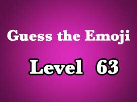 guess the emoji level 63