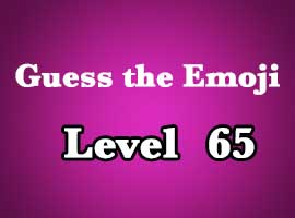 guess the emoji level 65