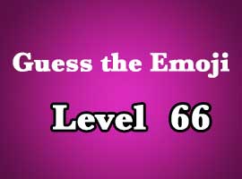 guess the emoji level 66