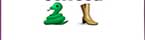 guess the emoji Level 24 Snakeskin Boots