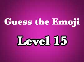 guess the emoji level 15