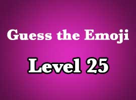 guess the emoji level 25