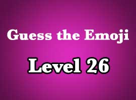 guess the emoji level 26