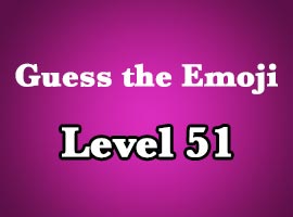 guess the emoji level 51