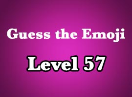 guess the emoji level 57