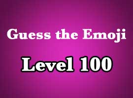 guess the emoji level 100