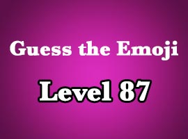 guess the emoji level 87